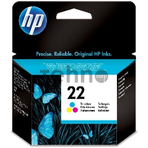 Картридж струйный HP 22 C9352AE многоцветный для HP DJ 3920/3940/PSC 1410 (165стр.)