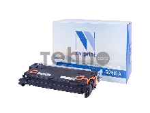 Картридж NV Print совместимый HP Q7581A CYAN для LJ Color 3505/3800 (6000k)