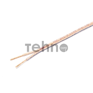 Акустический кабель Cablexpert CC-TC2x1,5-20M, прозрачный,  20 м, бухта