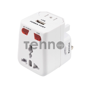 Адаптер сетевой «Путешественник» с USB REXANT