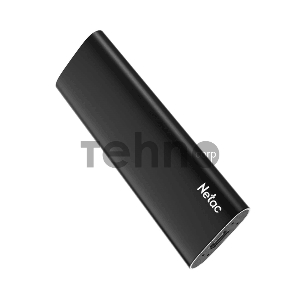 Внешний SSD накопитель Netac 500Gb Z SLIM <NT01ZSLIM-500G-32BK> (USB3.2, up to 520/480MBs, 100х29.5х9mm, Black)