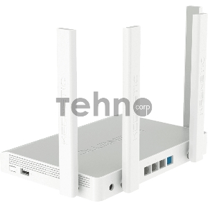 Роутер беспроводной Keenetic Hopper (KN-3810) с Mesh Wi-Fi 6 AX1800, 4-портовым Smart-коммутатором и многофункциональным портом USB 3.0