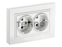 Роз. 2-я с з/к без з/ш IEK BRITE 16А в сб. РС12-3-БрБ бел.