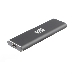 USB 3.1 Type-C  Внешний корпус M.2 NVME (M-key)  AgeStar 31UBNV1C (GRAY), алюминий, черный, фото 3