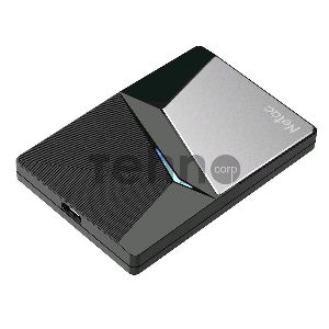 Накопитель SSD External Netac 960Gb Z7S <NT01Z7S-960G-32BK> (USB3.2, up to 550/480MBs, 89х60х11.5mm, Aluminium+Steel+Plastic)