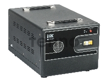 Стабилизатор напряжения IEK Hub 10кВА однофазный черный (IVS21-1-010-13)