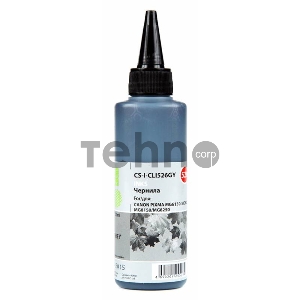Чернила Cactus CS-I-CLI526GY серый (100мл) CANON PIXMA iP4850/MG5250/MG5150/iX6550