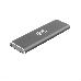 USB 3.1 Type-C  Внешний корпус M.2 NVME (M-key)  AgeStar 31UBNV1C (GRAY), алюминий, черный, фото 4