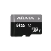 Флеш карта microSDXC 64GB ADATA  UHS-1 CL10 (AUSDX64GUICL10-RA1) + SD adaptor, фото 3