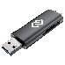 Устройство чтения карт памяти USB 2.0/Type C Digma CR-СU2520-G серый, фото 2