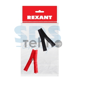 Зажим «крокодил» 30 А 75 мм в изоляторе REXANT