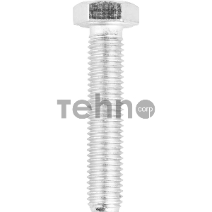 Болт ГОСТ 7798-70, M12 x 60 мм, 5 кг, кл. пр. 5.8, оцинкованный, ЗУБР
