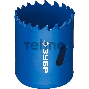 Коронка биметаллическая ЗУБР 29531-041_z01  ЭКСПЕРТ глубина сверления до 38мм d-41мм