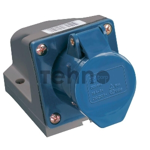 Розетка ОП 32А 220В 2P+PЕ ССИ-123 IP44 ИЭК PSR11-032-3