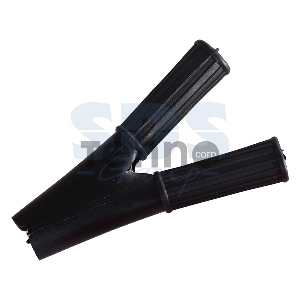 Зажим «крокодил» 30 А 75 мм в изоляторе REXANT