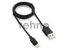 Кабель Гарнизон Кабель USB 2.0 Pro, AM/microBM 5P, 1м, черный, пакет (GCC-mUSB2-AMBM-1M)
