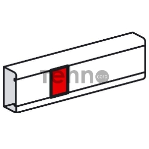 Накладка на стык крышки - для кабель-каналов Metra 85х50, 100х50 и 130х50 Накладка на стык крышки - для кабель-каналов Metra 85х50, 100х50 и 130х50