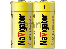Элемент питания солевой 94 760 NBT-NS-R14-SH2 (шринка 2шт) Navigator 94760