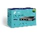 Коммутатор TP-Link 4-port 10/100Mbps Unmanaged PoE+ Switch with 2 10/100Mbps uplink ports, meta case, desktop mount, 4 802.3af/at compliant PoE+ port, 2 10/100Mbps uplink ports, DIP switches for Extend mode, Isolation mode and Priority mode, up to 250m PoE power supply, фото 8
