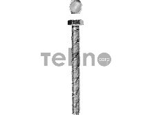 Болт ГОСТ 7798-70, M12 x 120 мм, 5 кг, кл. пр. 5.8, оцинкованный, ЗУБР