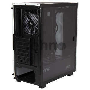 Корпус Hiper DCW белый без БП ATX 1x120mm 1x140mm 1xUSB2.0 1xUSB3.0 audio bott PSU