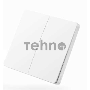 Выключатель Aqara Беспроводной выключатель (две клавиши) Aqara Wireless Remote Switch (Double Rocker) WXKG02LM