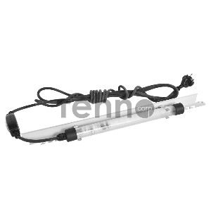 Панель осветительная Rem, с кронштейном серого цвета, 1U, 40х484х35 мм (ВхШхГ), 230V, 19