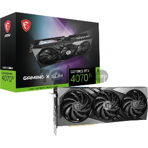 Видеокарта PCIE16 RTX4070TI 12GB 4070 TI GAMING SLIM 12G MSI