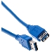 Кабель удлинительный USB3.0 Am-Af 0,5m Aopen <ACU302-0.5M>, фото 1