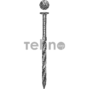 Гвозди винтовые оцинкованные, 70 х 3.1 мм, 230 шт, ЗУБР