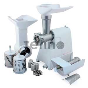 Мясорубка Мастерица КЭМ-03, г. Киров, овощерезка, соковыжималка, производительность 40 кг/час, 3 скорости, максимальная мощность 600 Вт