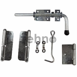 Задвижка гаражная 200 цинк  ЧЕТЫРЕ СЕЗОНА