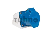 Розетка наруж. уст. 16А 220В 2Р+РЕ IP44 (113) EKF ps-113-16-220