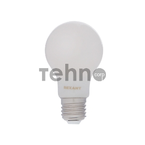 Лампа филаментная REXANT Груша A60 11.5 Вт 1320 Лм 2700K E27 матовая колба