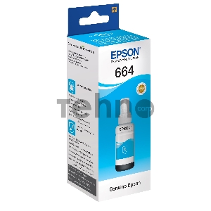 Чернила для EPSON C13T66424A Epson L100 (cyan) 70 мл