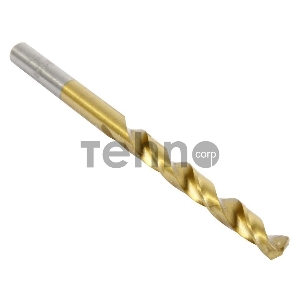 Сверло Hammer Flex 202-113 DR MT 5,0мм*86/52мм  металл, DIN338, HSS-G, TIN [30798]