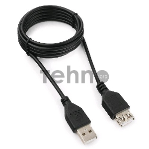 Кабель удлинитель USB 2.0 Гарнизон GCC-USB2-AMAF-1.8M, AM/AF, 1.8м, пакет