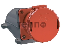 Розетка Iek PSR12-063-5 135 стационарная 3Р + РЕ+ N 63А 380В IP54 ИЭК