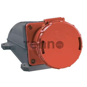 Розетка Iek PSR12-063-5 135 стационарная 3Р + РЕ+ N 63А 380В IP54 ИЭК