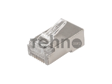 Rexant Разъем сетевой LAN на кабель, штекер 8Р8С (Rj-45), под обжим, в экране, (10шт.)