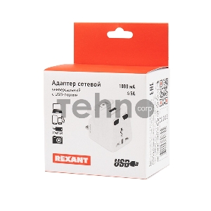 Адаптер сетевой «Путешественник» с USB REXANT