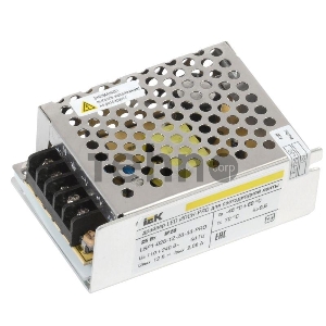 Драйвер светодиодный Iek LSP1-025-12-20-33-PRO ИПСН-PRO 25Вт 12 В блок - клеммы  IP20 IEK