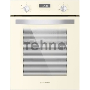 Шкаф духовой электрический MAUNFELD EOEM516BG, 45 см, 51 л, бежевый, встраиваемый