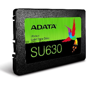 Накопитель  2.5; 1.92TB ADATA SU630SS Client SSD ASU630SS-1T92Q-R SATA 6Gb/s, 520/450, IOPS 40/65K, MTBF 1.5M, 3D QLC, 400TBW, RTL