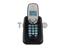 Телефон TEXET TX-D6905A  черный (громкая связь,телефонная книга на 50 имен и номеров, определитель номера, будильник)