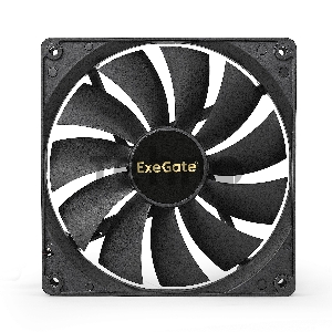 Вентилятор ExeGate EX14025S3P, 140x140x25 мм, подшипник скольжения, 3pin, 900RPM, 24dBA