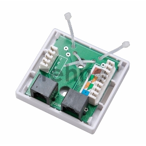 Рoзетка комбинированная внешняя Rexant, RJ-45(8P-8C) + RJ-11(6P-4C), UTP неэкранированная