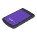 Внешний жесткий диск Transcend USB 3.0 2Tb TS2TSJ25H3P StoreJet 25H3P (5400 об/мин) 2.5" фиолетовый, фото 8