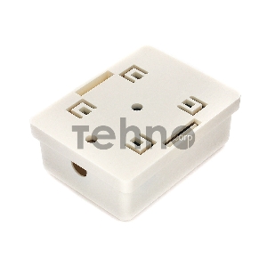 Монтажное оборудование Gembird Розетка GEMBIRD NAS212 RJ-45 кат.STP 5e внешняя экранированная 1 порт, 110&Krone