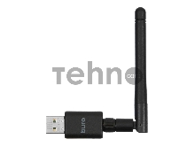 Адаптер USB Buro BU-BT40С Bluetooth 4.0+EDR class 1 100м черный